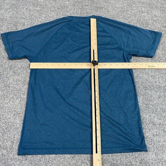 Rhone Reign T-shirt S Blue Solid Heathered - Picture 6 of 8